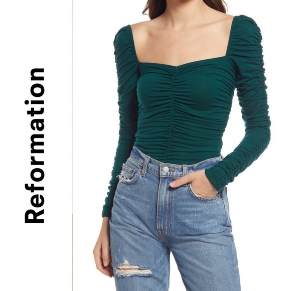 Reformation Tops - Reformation Esra Top XL
